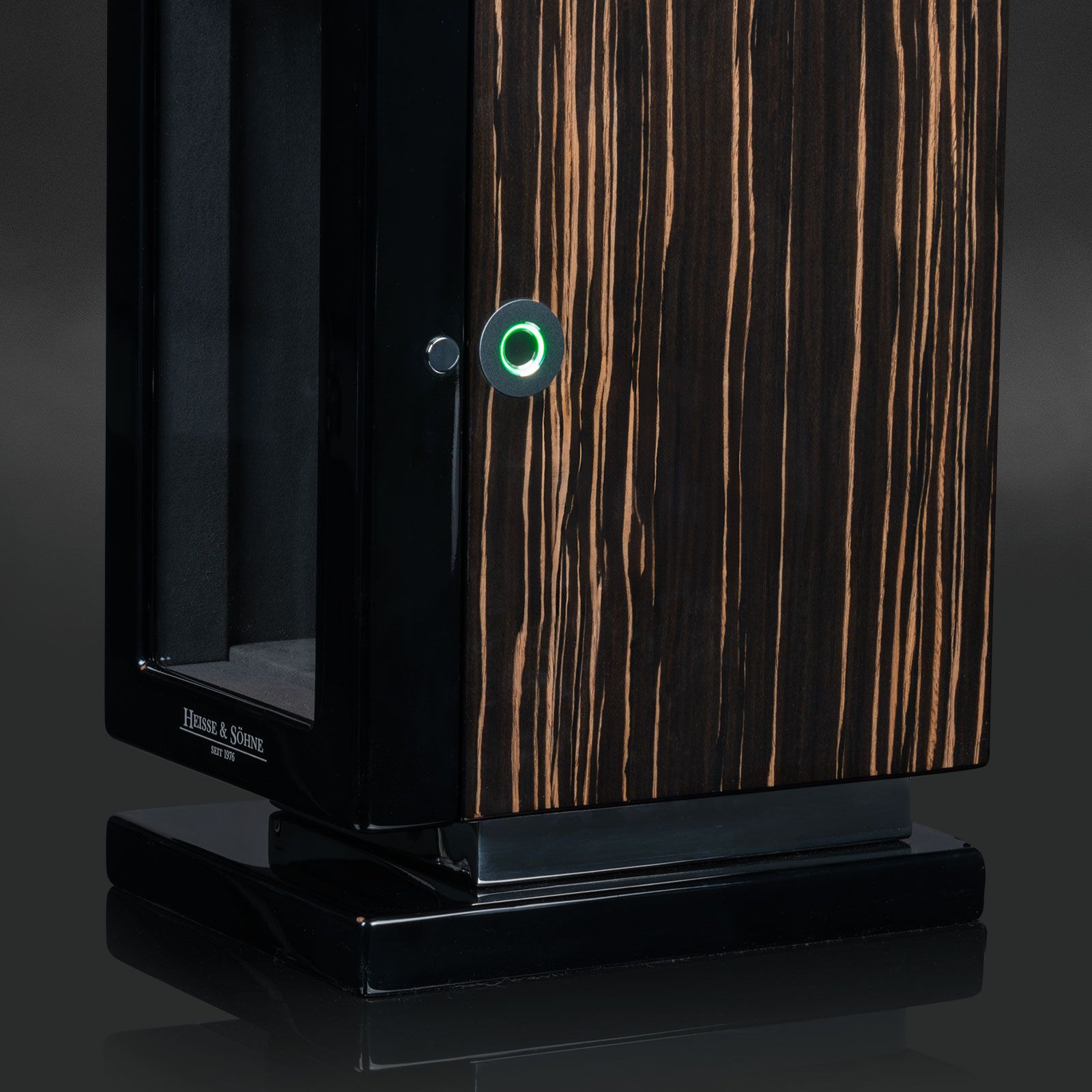 Heisse & Söhne Watch Winder Rome 4 – Ebony High Gloss