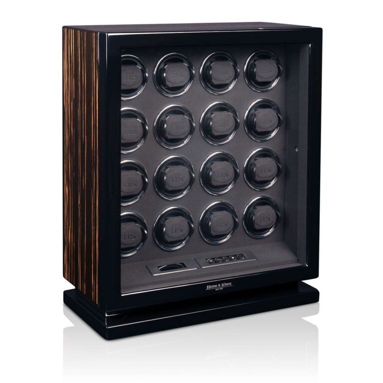 Heisse & Söhne Watch Winder Rome 16 - Ebony High Gloss