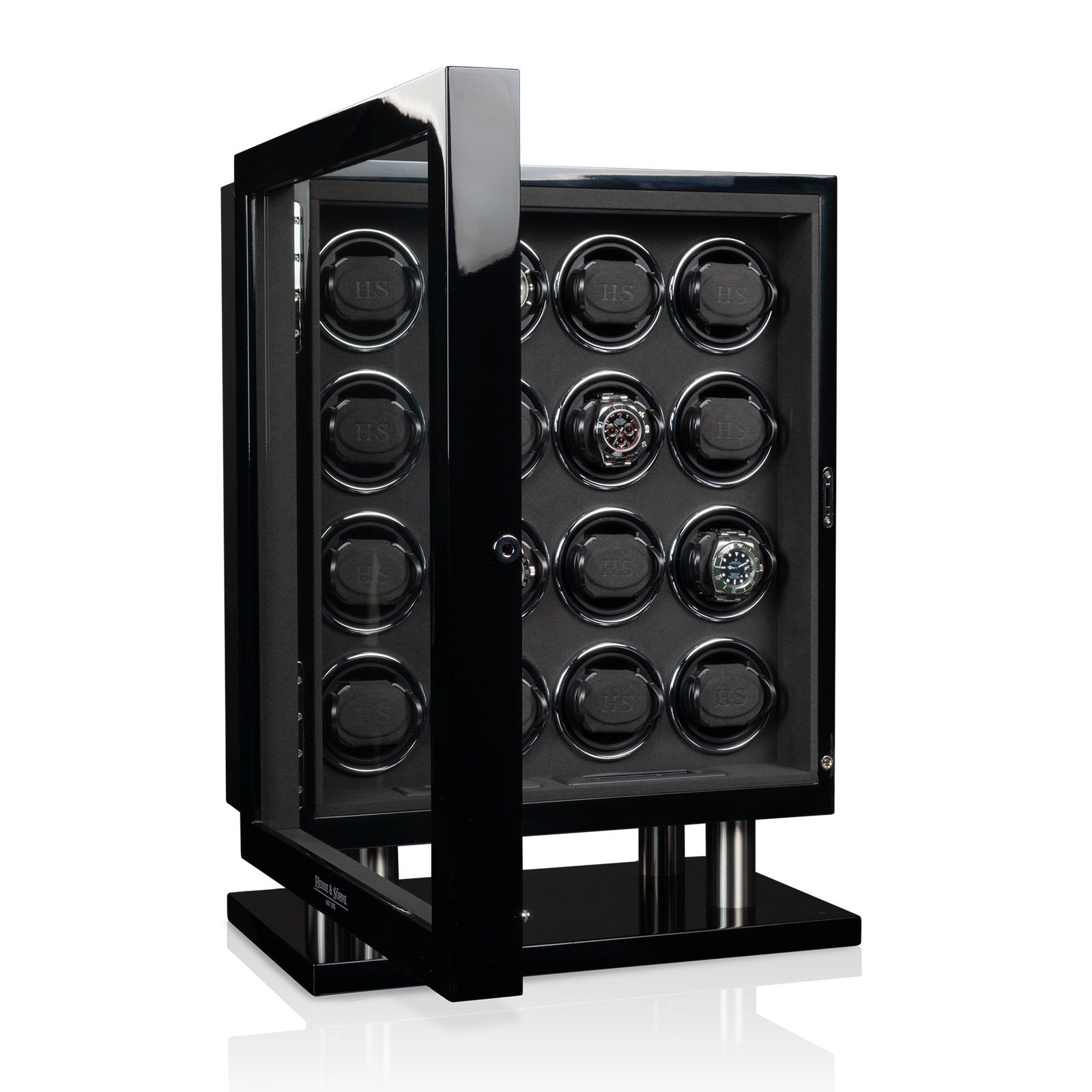 Heisse & Söhne Watch Winder Collector 16 – Black