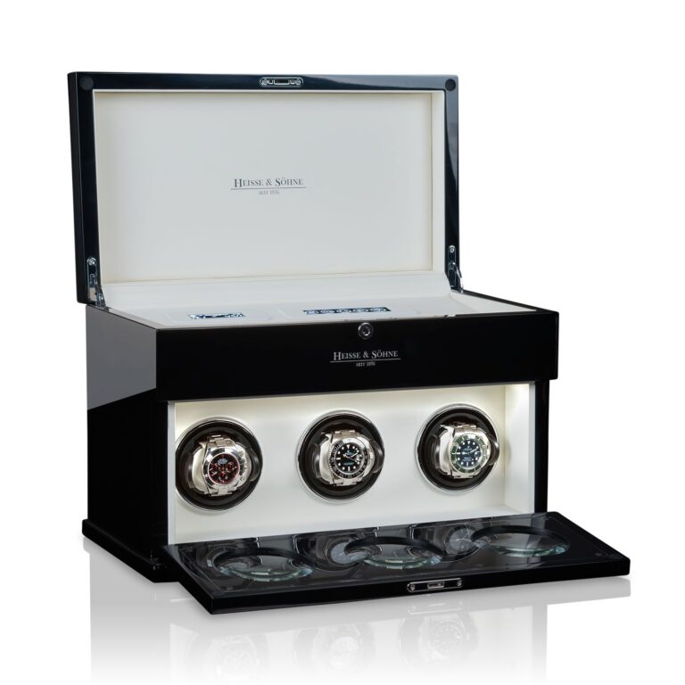 Heisse & Söhne Loop 3 Watch Winder - Black