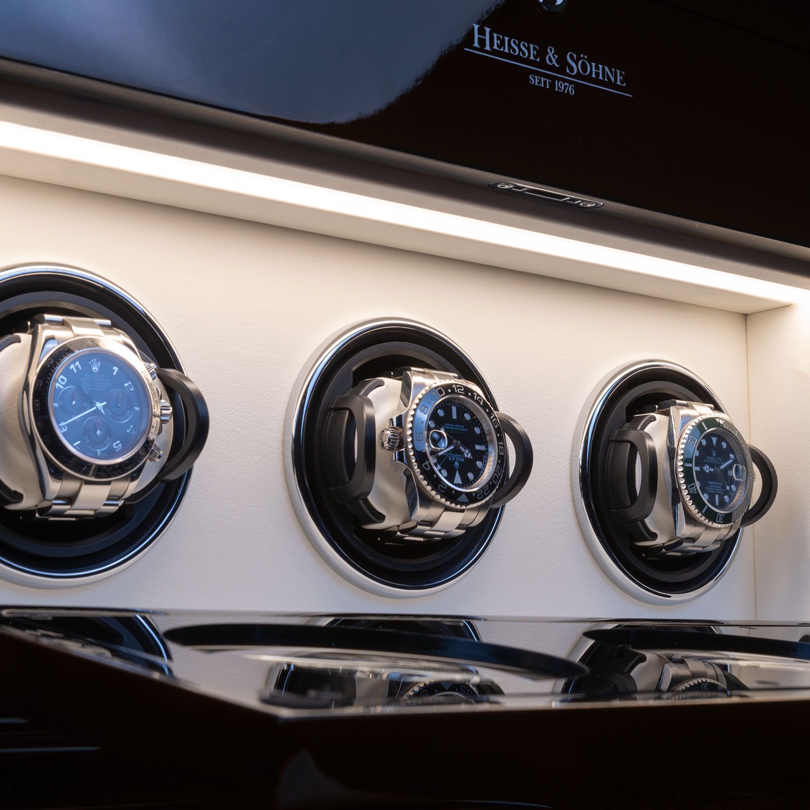 Heisse & Söhne Loop 3 Watch Winder – Black