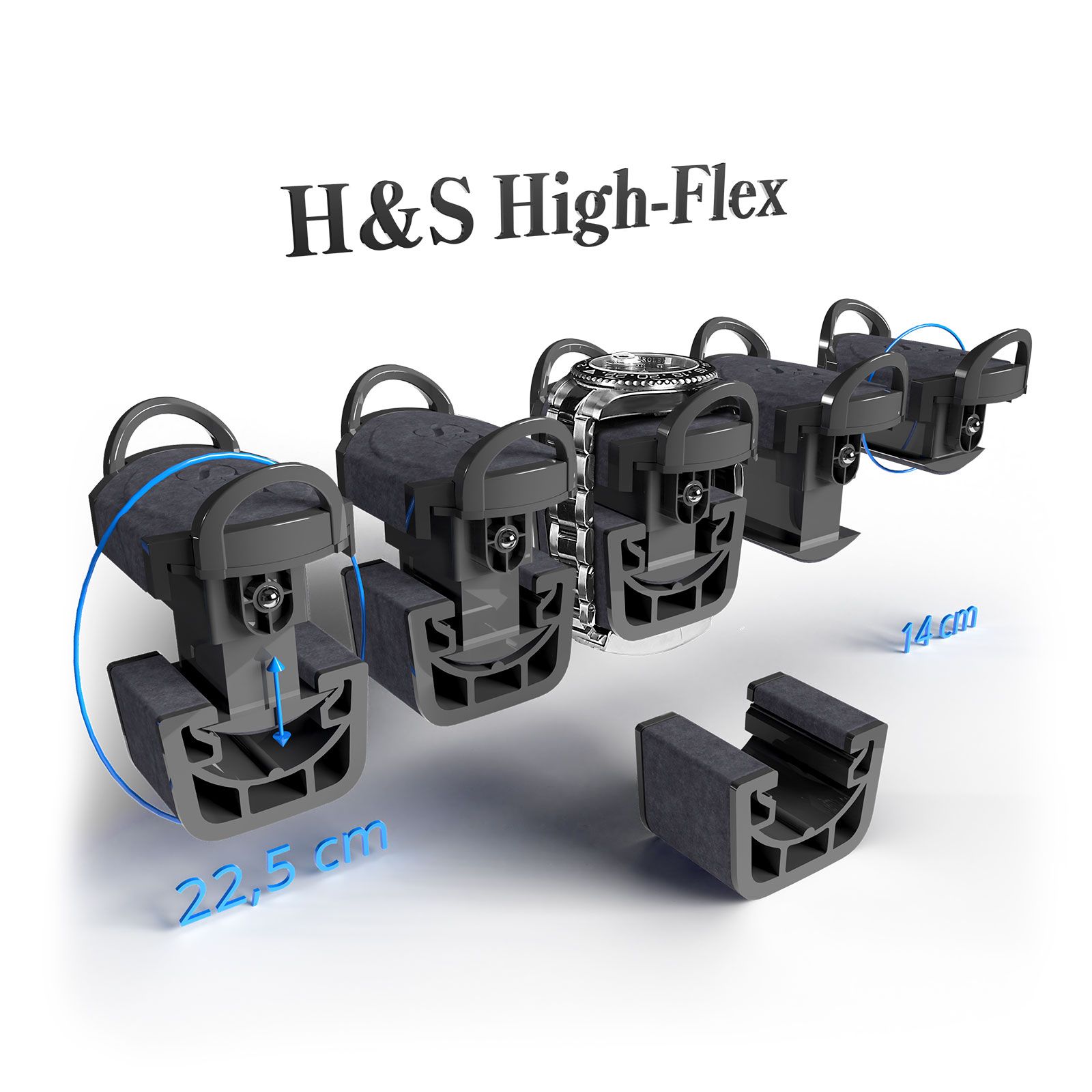 Heisse & Söhne Loop 3 Watch Winder – Carbon Style