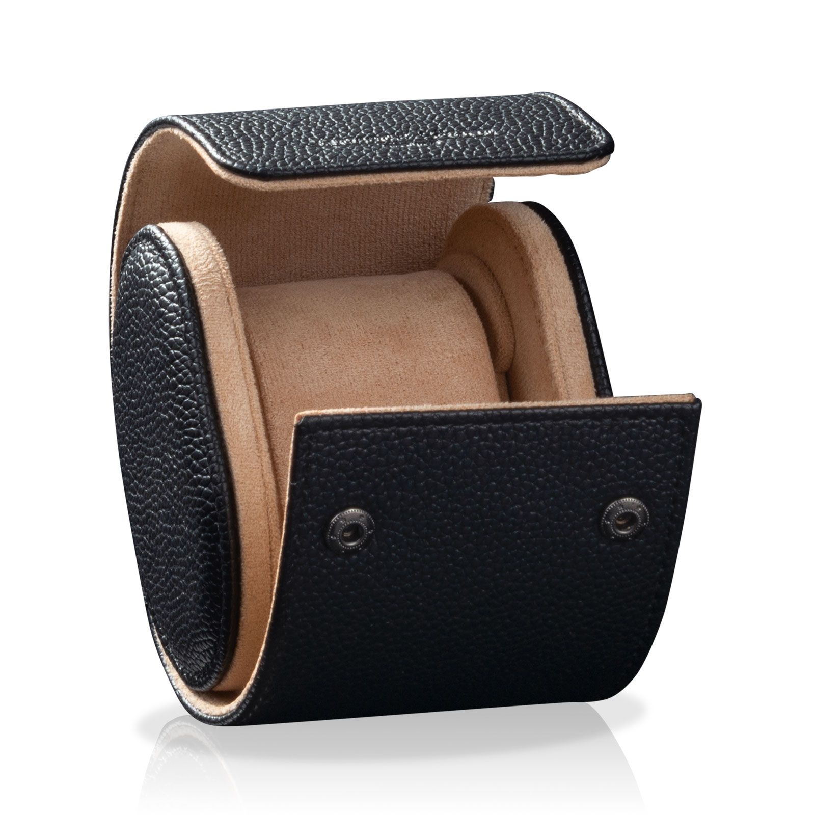 Heisse & Söhne Watch roll Charles – Creme Black