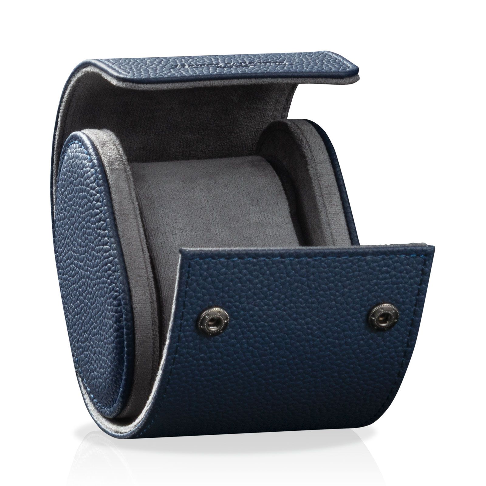 Heisse & Söhne Watch roll Charles – Anthracite Blue