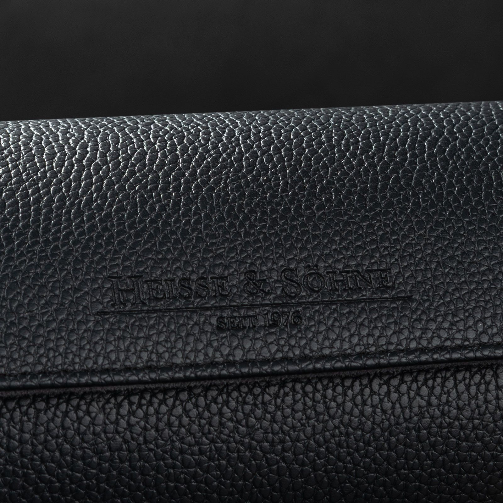 Heisse & Söhne Watch roll Charles 3 – Anthracite Black