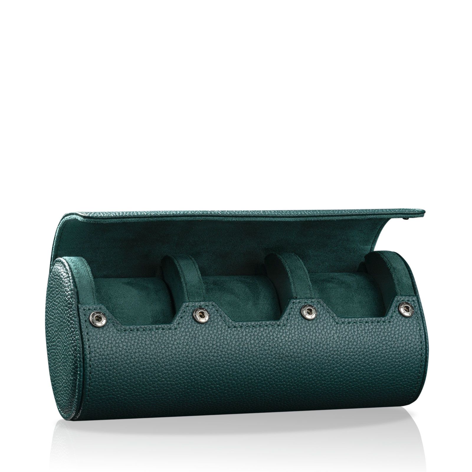 Heisse & Söhne Watch roll Charles 3 – Green Green