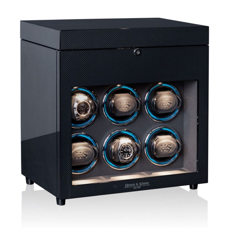 Heisse & Söhne Watch Winder Denver 6 - Carbon