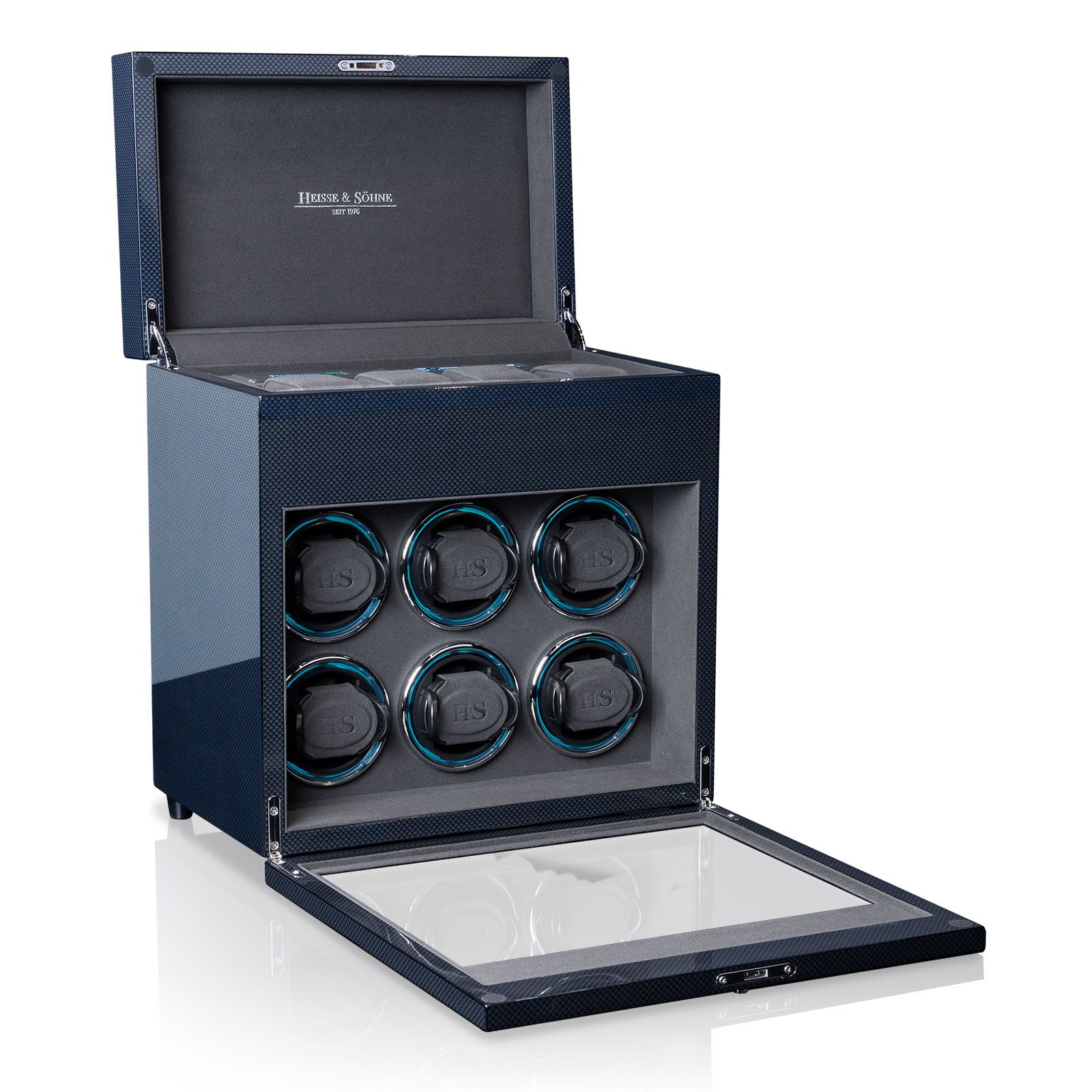 Heisse & Söhne Watch Winder Denver 6 – Carbon