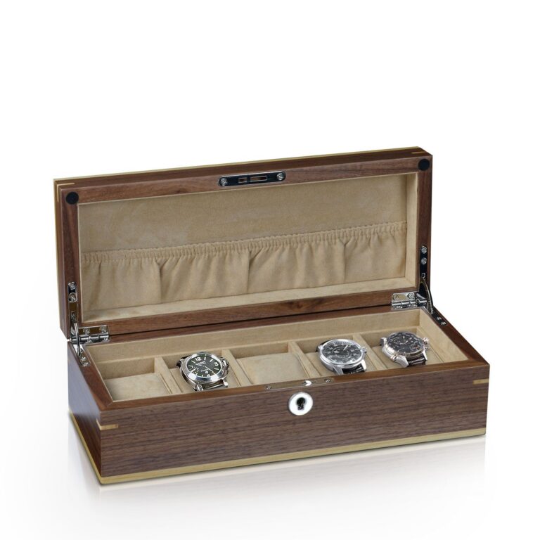 Heisse & Söhne Watch Box Aberdeen 5 -Walnut