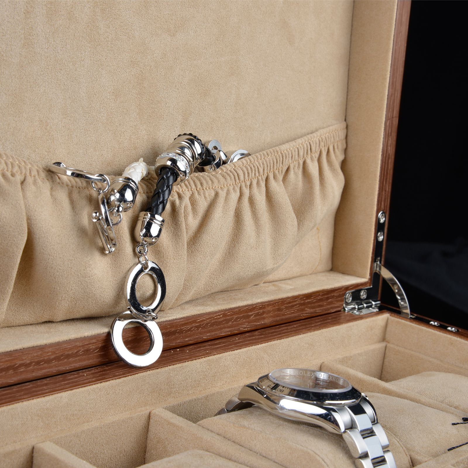 Heisse & Söhne Watch Box Aberdeen 5 -Walnut
