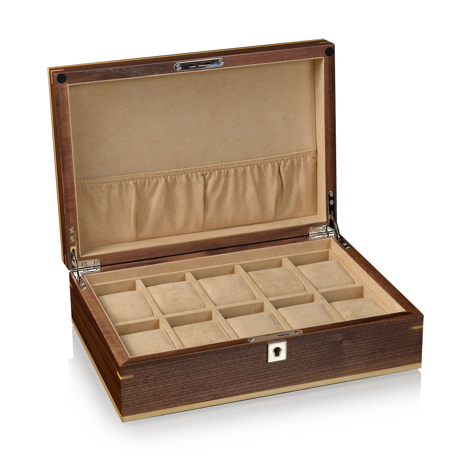 Heisse & Söhne Watch Box Aberdeen 10 – Walnut