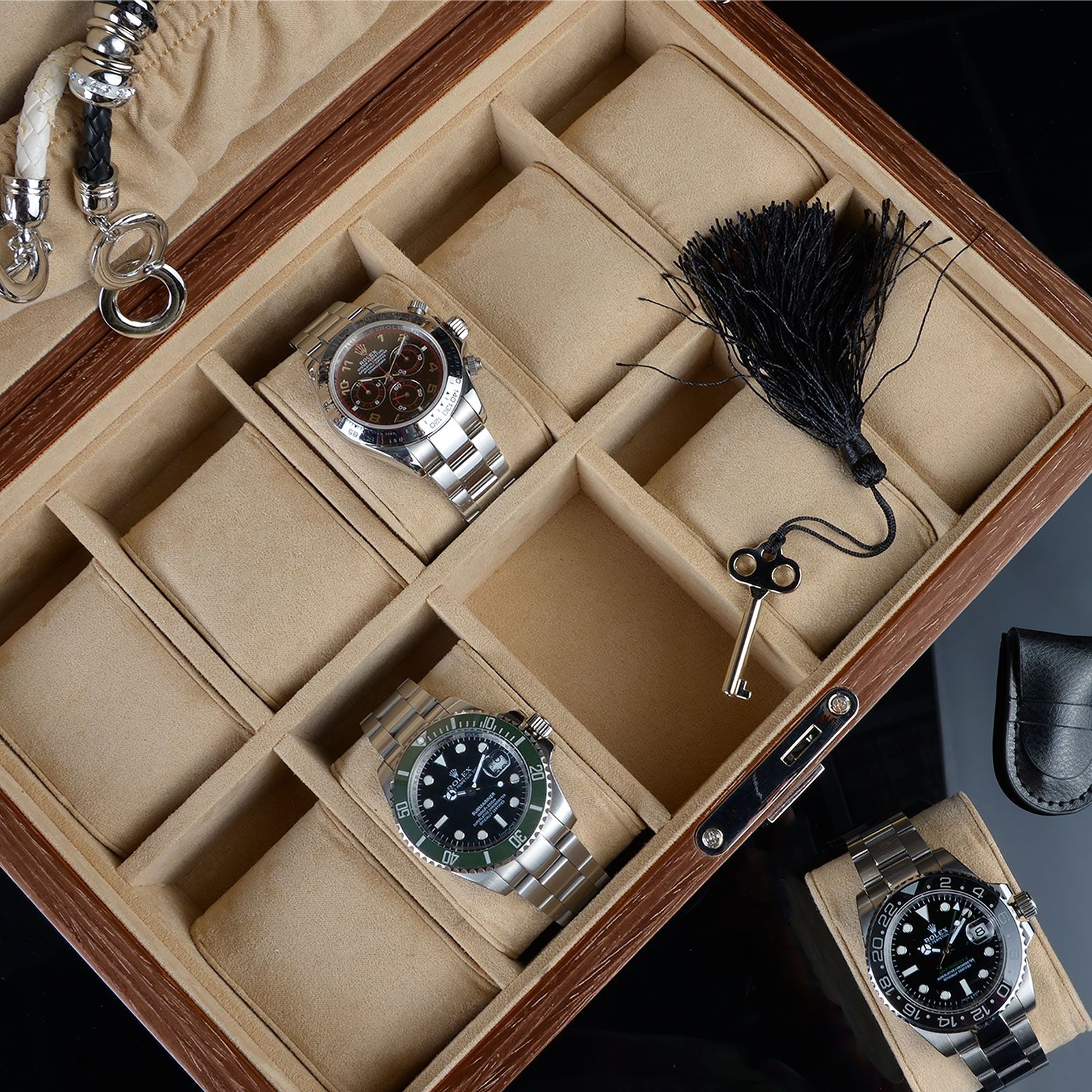 Heisse & Söhne Watch Box Aberdeen 10 – Walnut