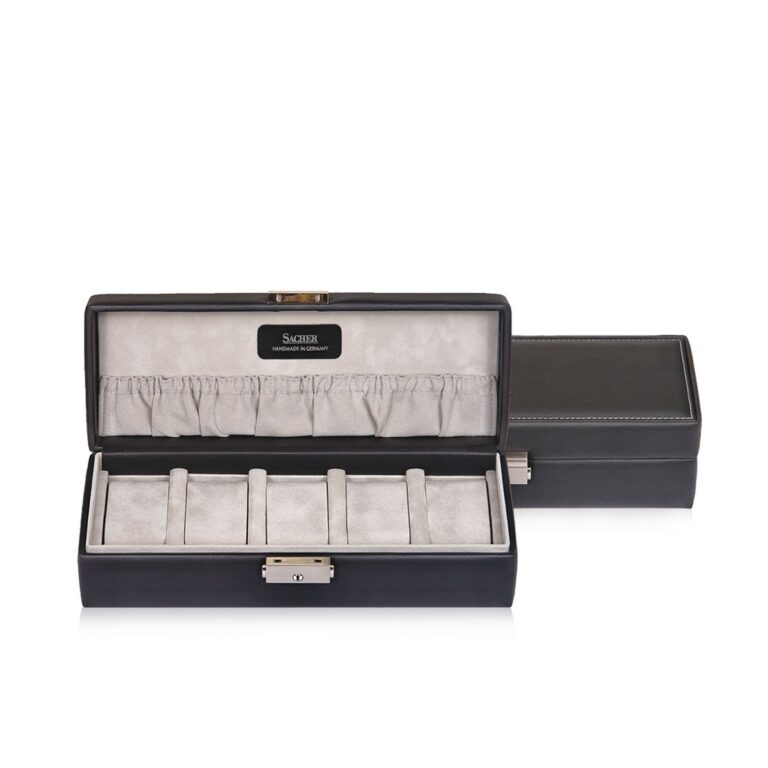 Sacher Watch Box Tamigi 5 - Black