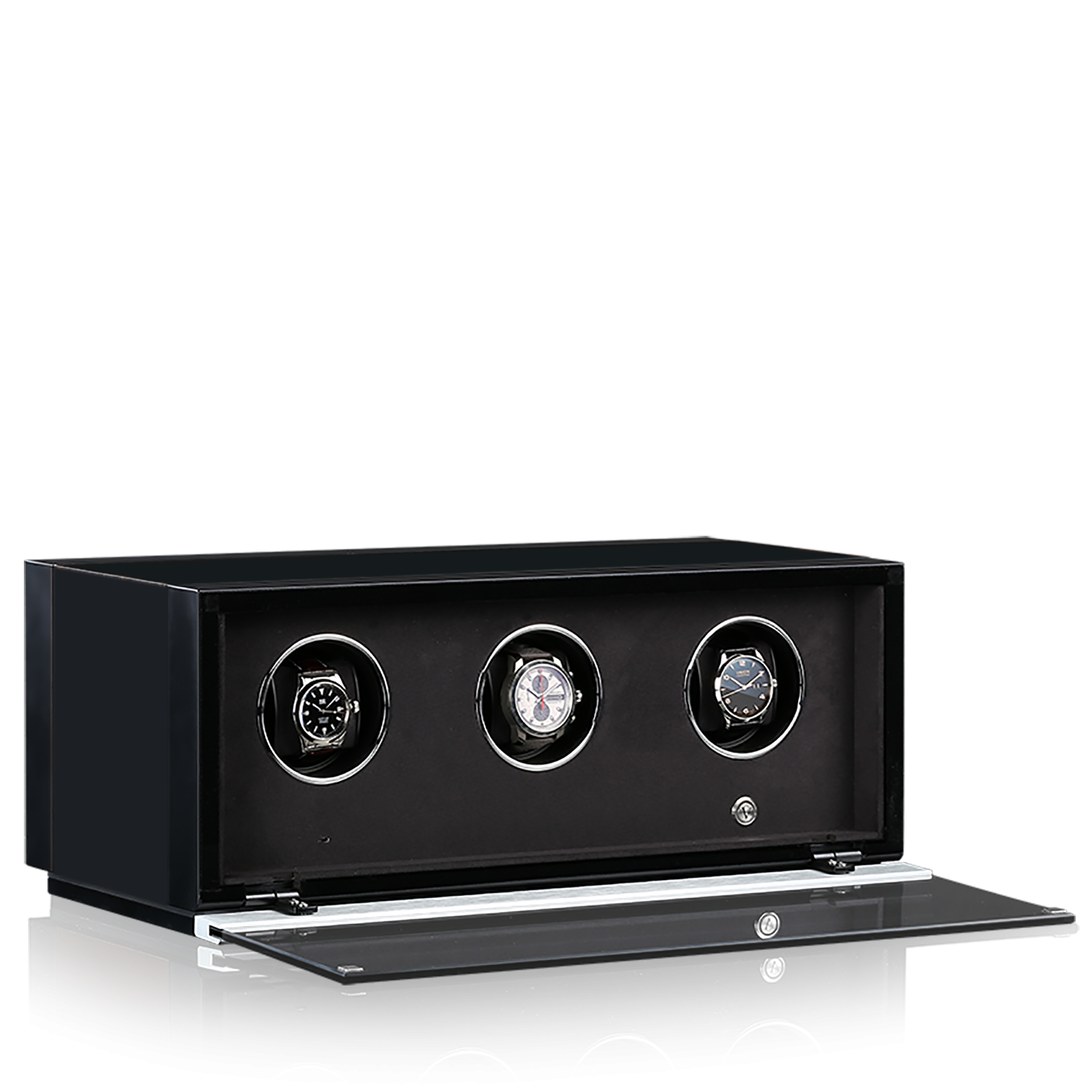 Chronovision Watchwinder Ambiance III – Black Silk Matt Black Silk Matt