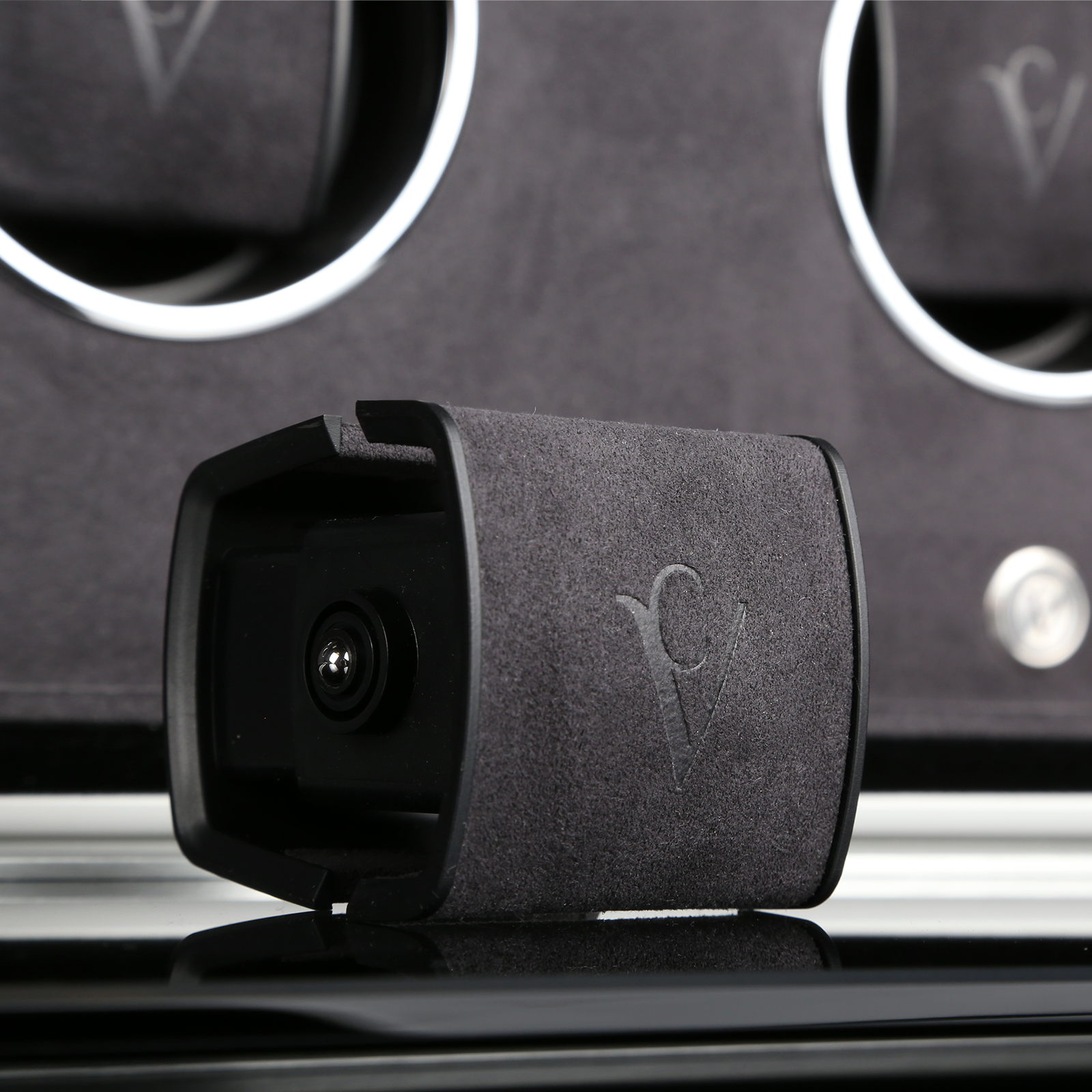 Chronovision Watchwinder Ambiance III – Black Silk Matt Black Silk Matt