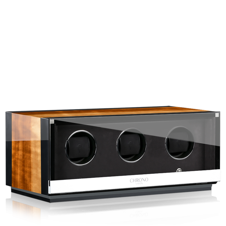 Chronovision Watchwinder Ambiance III - Black High Gloss Aurosso High Gloss