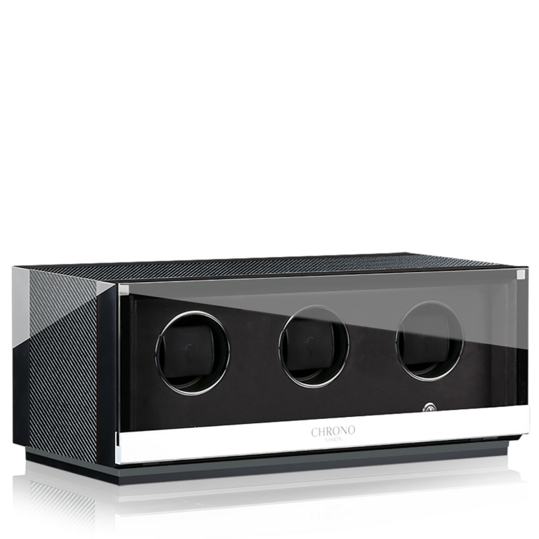 Chronovision Watchwinder Ambiance III - Black High Gloss Carbon Lacquer