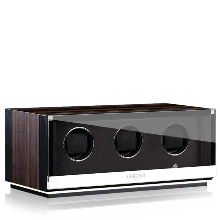 Chronovision Watchwinder Ambiance III - Black Silk Matt Ebony Silk Matt