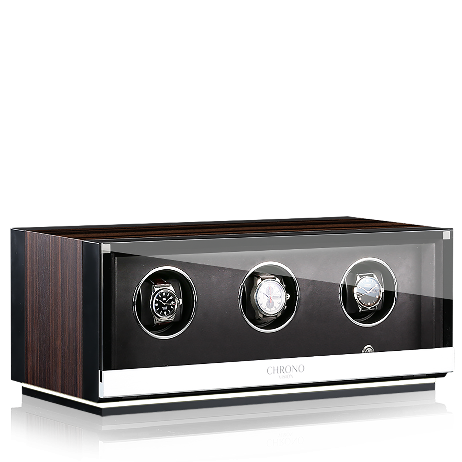 Chronovision Watchwinder Ambiance III – Black Silk Matt Ebony Silk Matt