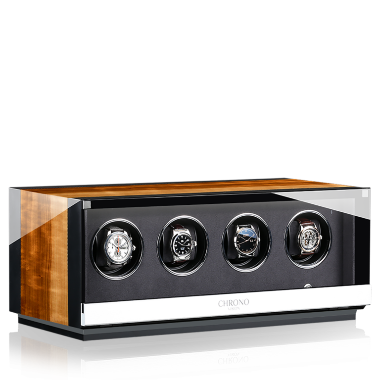 Chronovision Watchwinder Ambiance IV - Black High Gloss Aurosso High Gloss