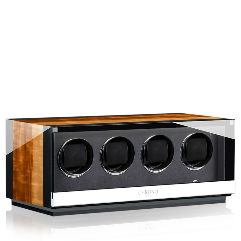 Chronovision Watchwinder Ambiance IV - Black High Gloss Aurosso High Gloss
