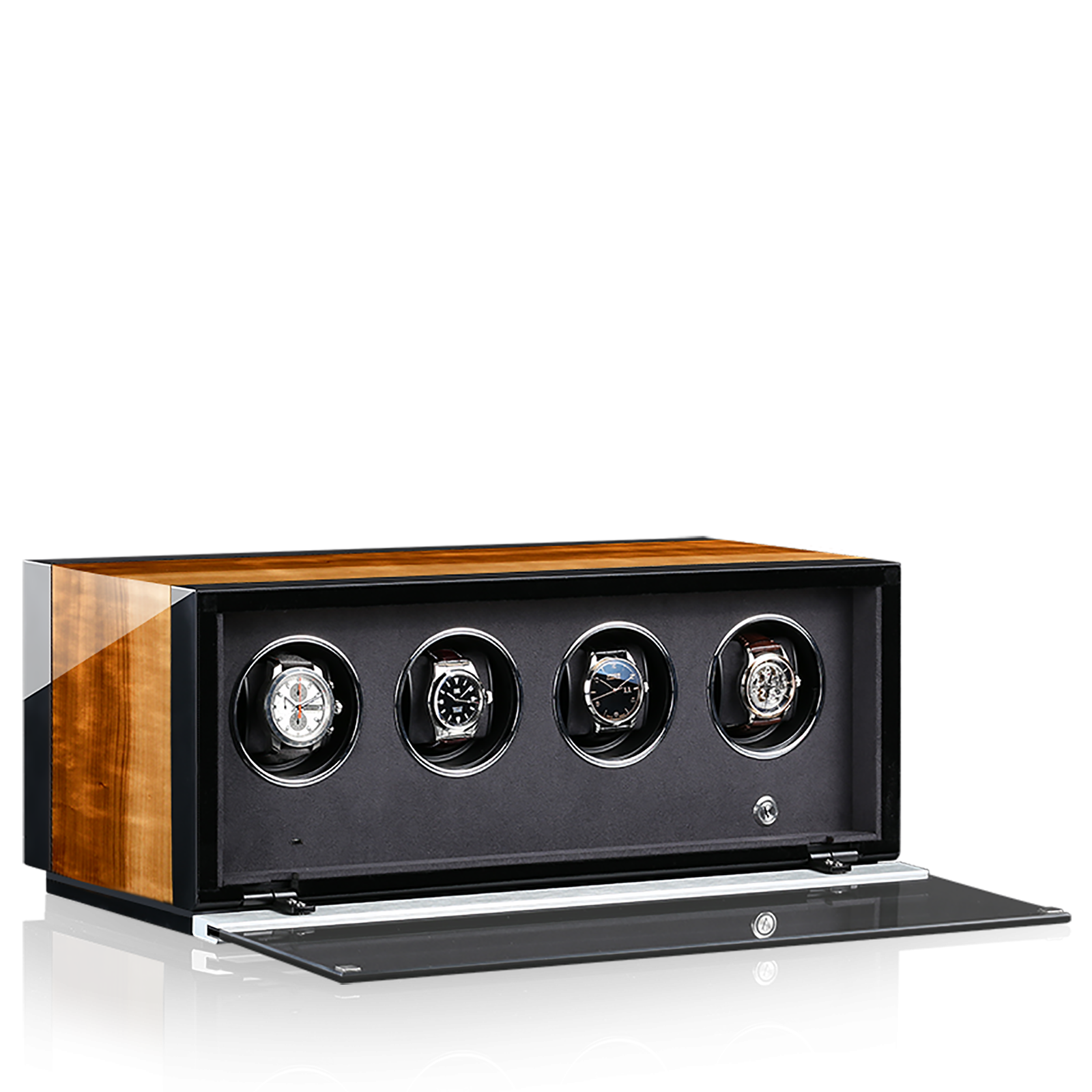 Remontoir Chronovision Ambiance IV – Noir brillant Aurosso