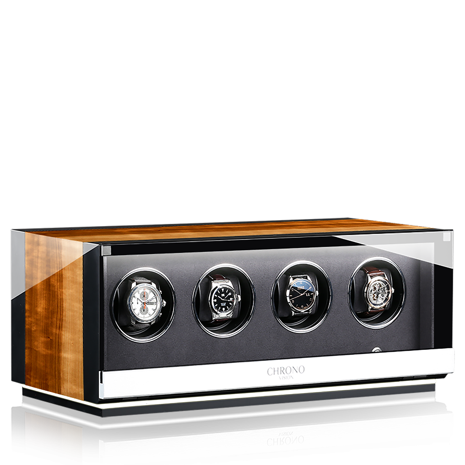 Remontoir Chronovision Ambiance IV – Noir brillant Aurosso