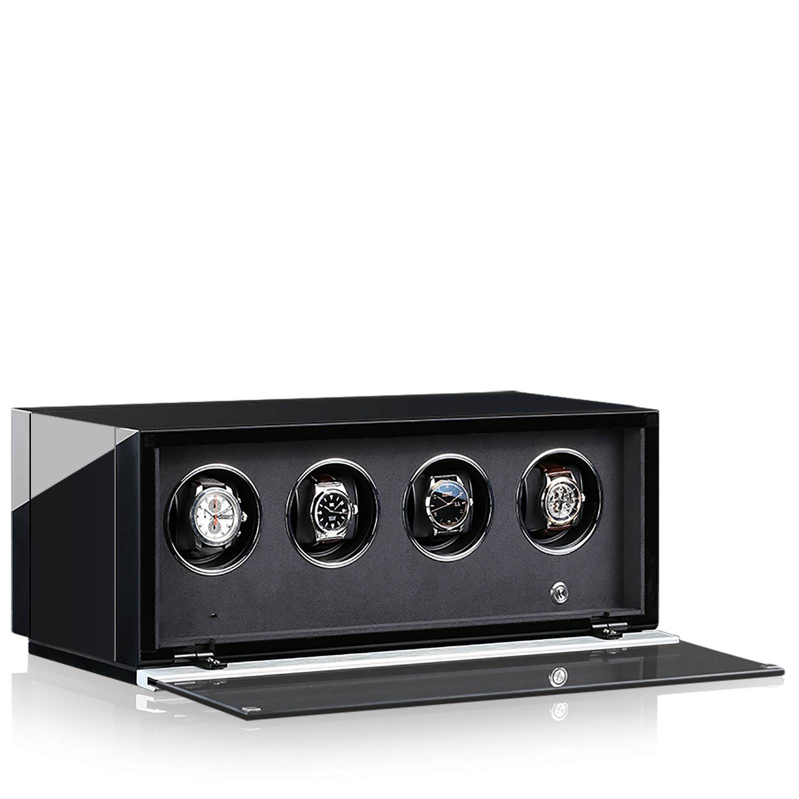 Chronovision Watchwinder Ambiance IV – Zwart hoogglans Zwart hoogglans