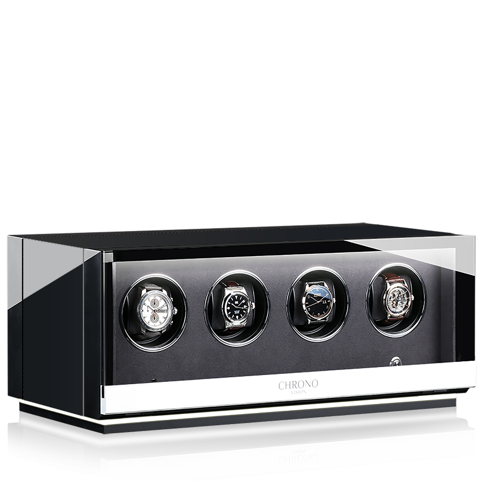 Chronovision Watchwinder Ambiance IV – Zwart hoogglans Zwart hoogglans