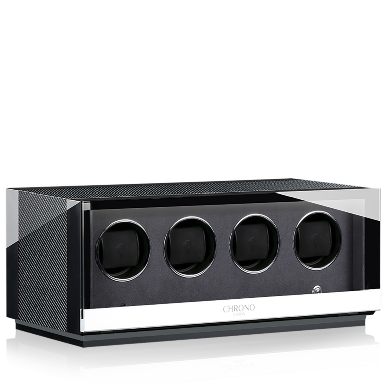 Chronovision Watchwinder Ambiance IV - Black High Gloss Carbon Lacquer