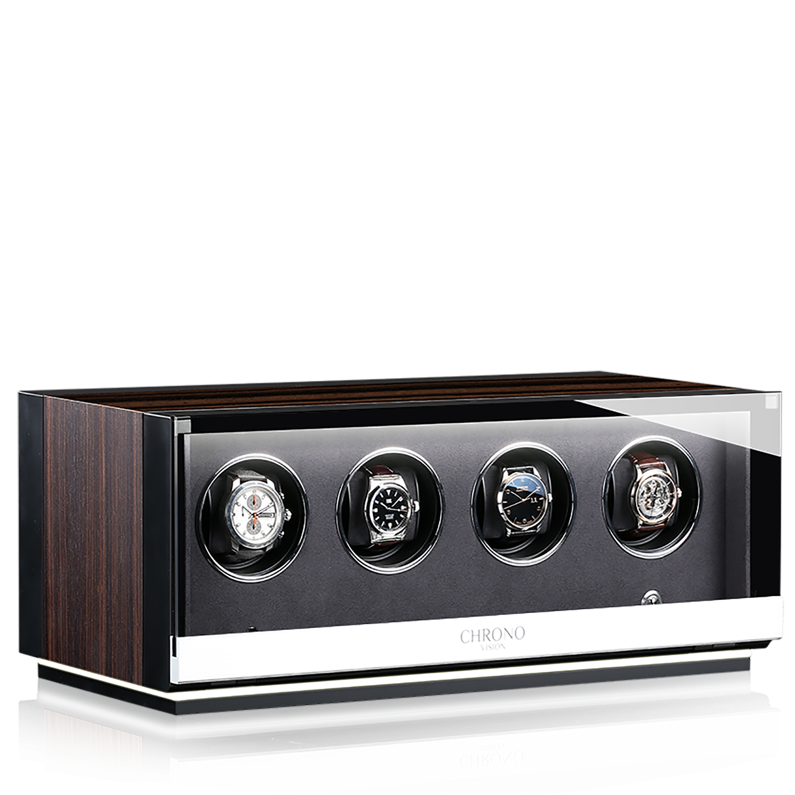 Chronovision Watchwinder Ambiance IV – Black Silk Matt Ebony Silk Matt
