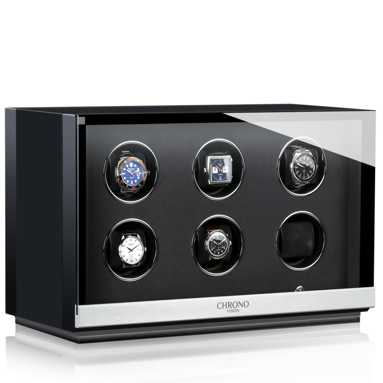 Chronovision Watchwinder Ambiance VI - Black Silk Matt Black Silk Matt