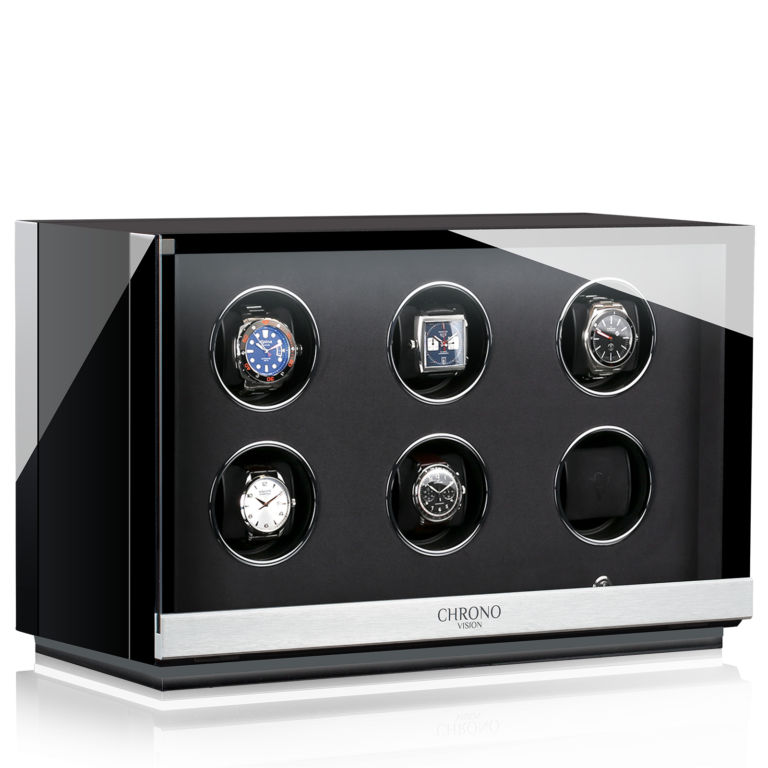 Chronovision Watchwinder Ambiance VI - Black High Gloss Black High Gloss
