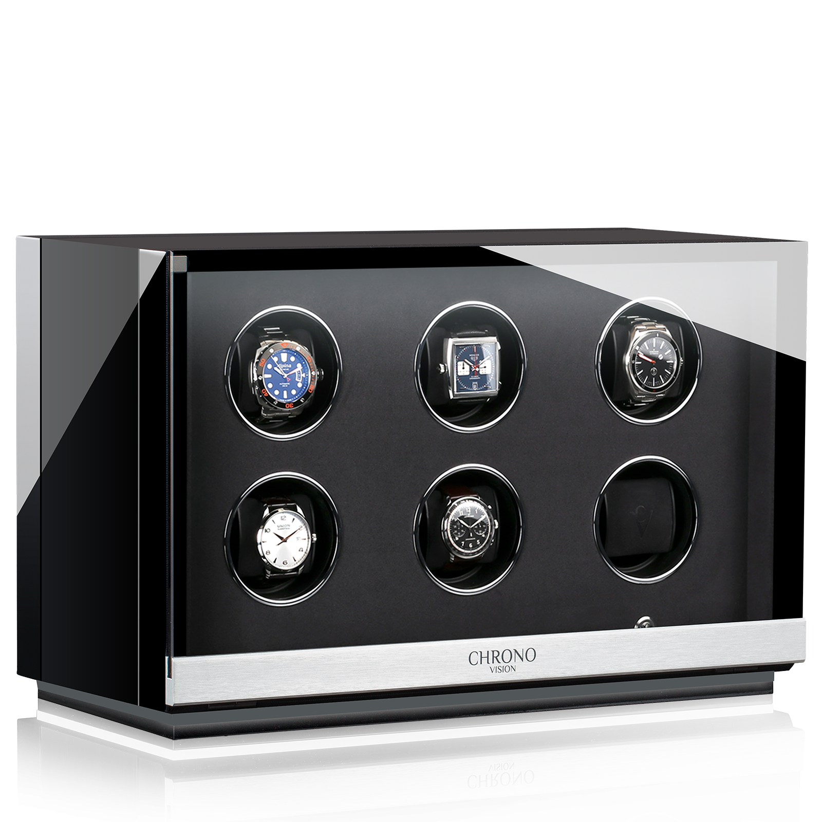 Accesorios Chronovision Watchwinder Ambiance VI - Black High Gloss Black High Gloss
