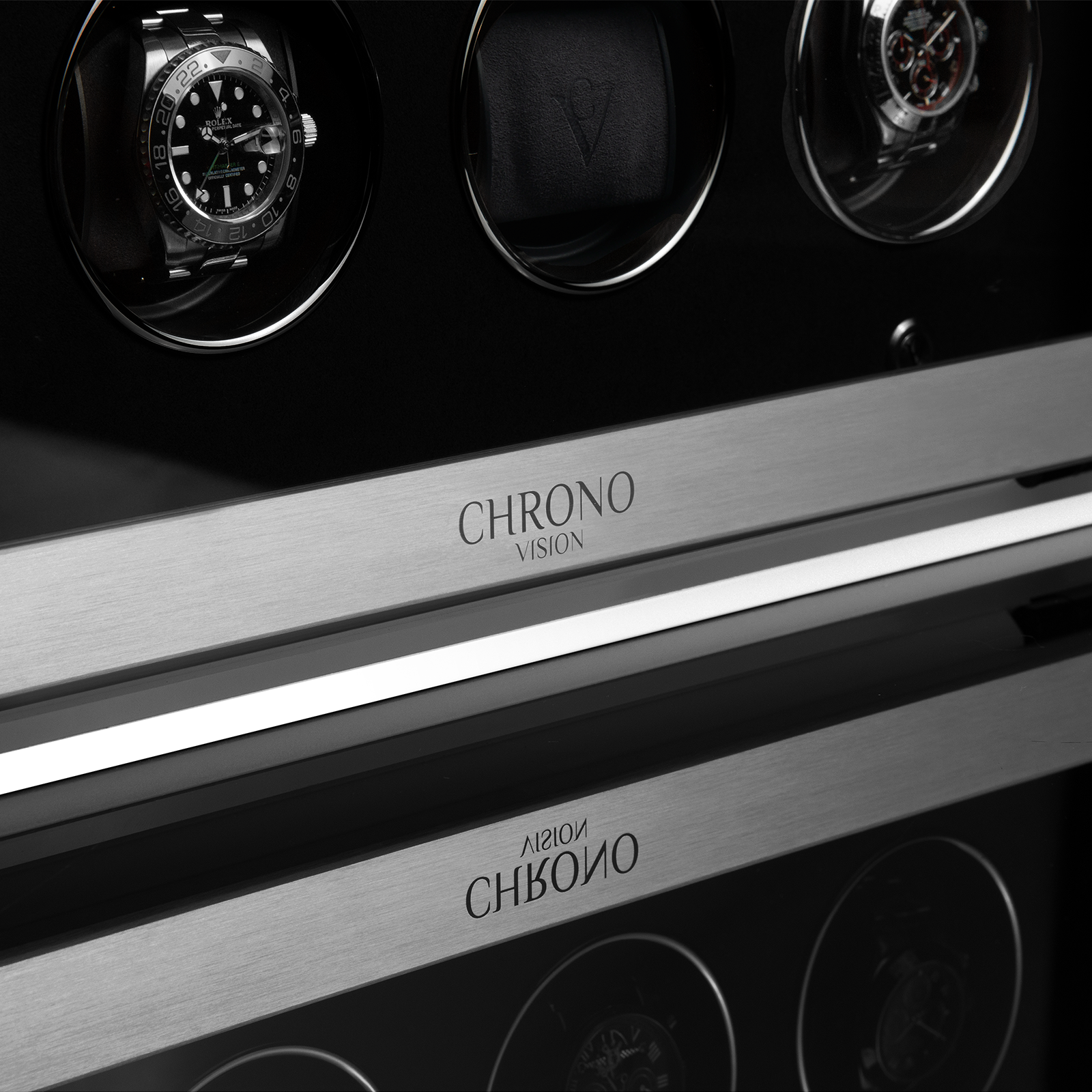 Chronovision Watchwinder Ambiance VI – Black Silk Matt Ebony Silk Matt