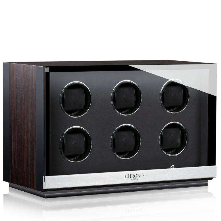 Chronovision Watchwinder Ambiance VI - Black Silk Matt Ebony Silk Matt