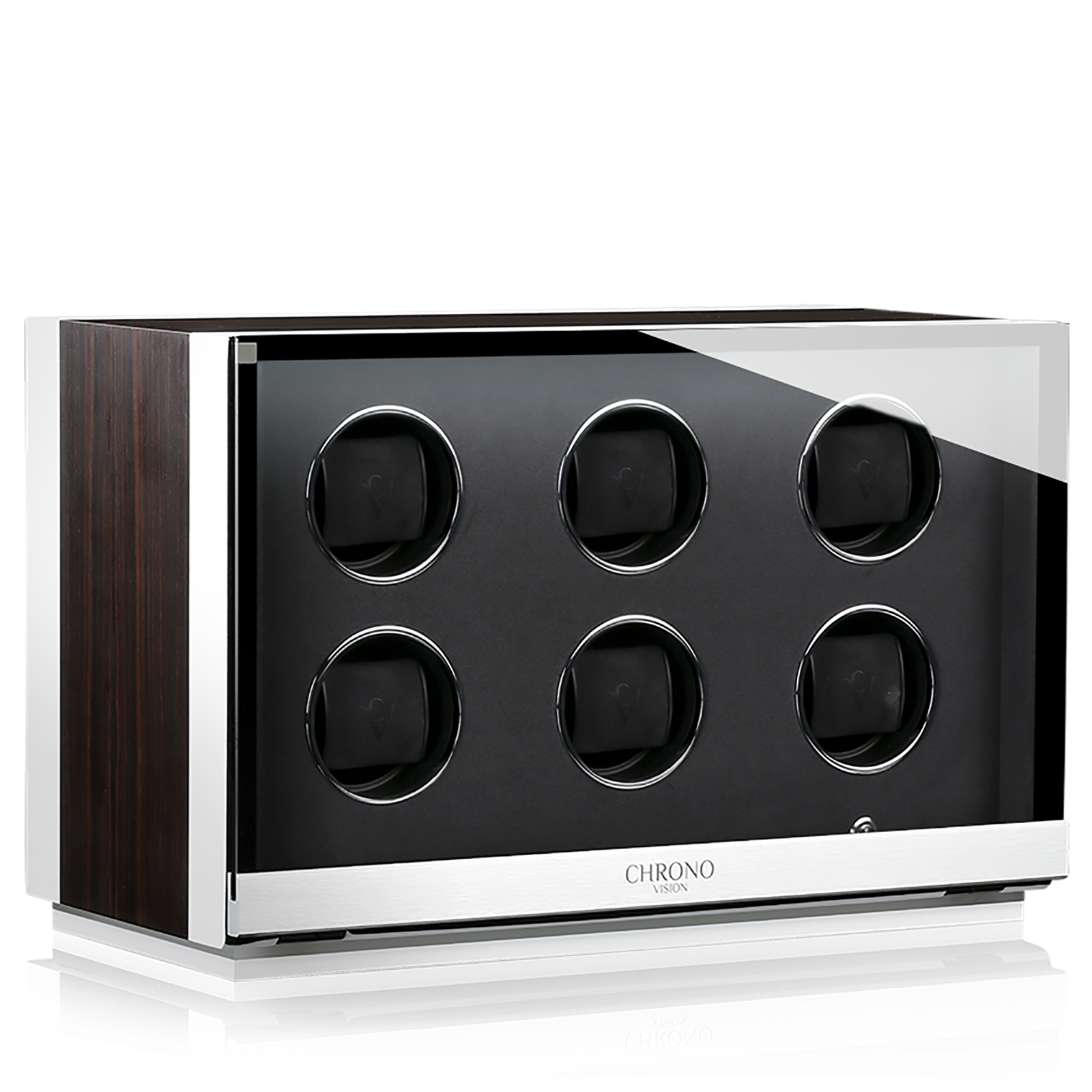 Accesorios Chronovision Watchwinder Ambiance VI - White Silk Matt Ebony Silk Matt
