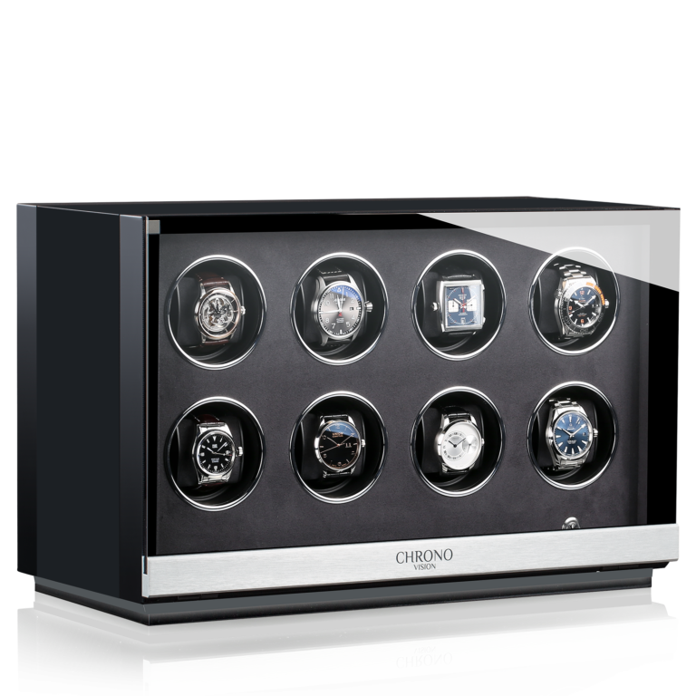 Chronovision Watchwinder Ambiance VIII - Black Silk Matt Black Silk Matt