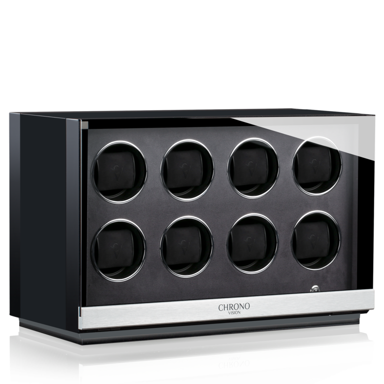 Chronovision Watchwinder Ambiance VIII - Black Silk Matt Black Silk Matt