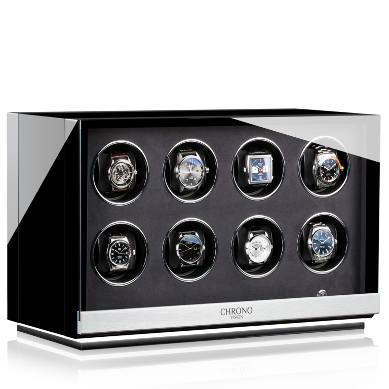 Chronovision Watchwinder Ambiance VIII - Black High Gloss Black High Gloss