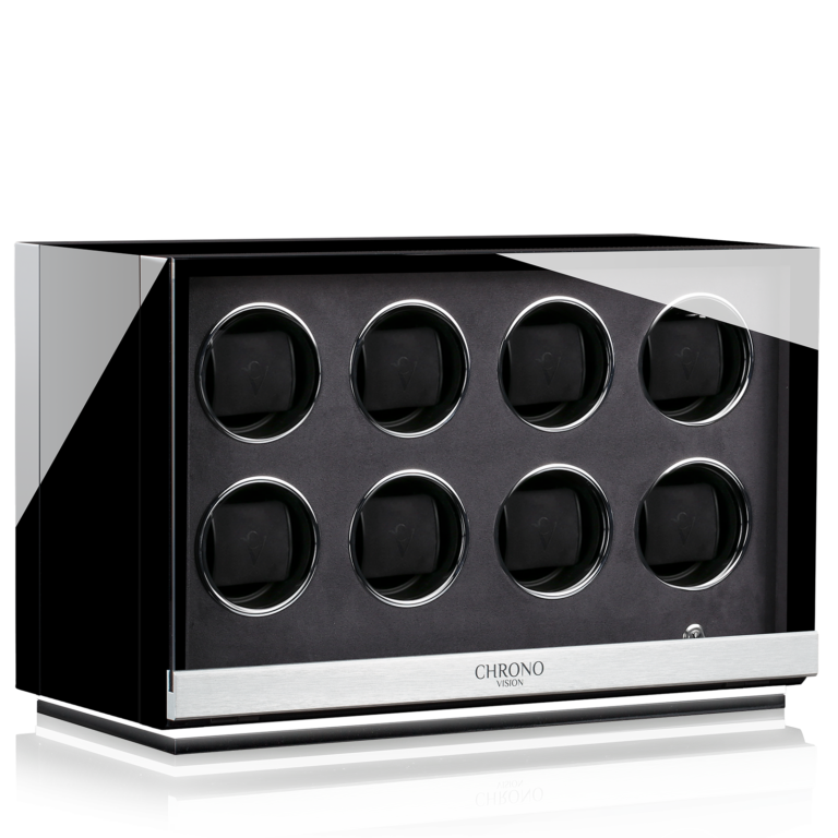 Chronovision Watchwinder Ambiance VIII - Black High Gloss Black High Gloss