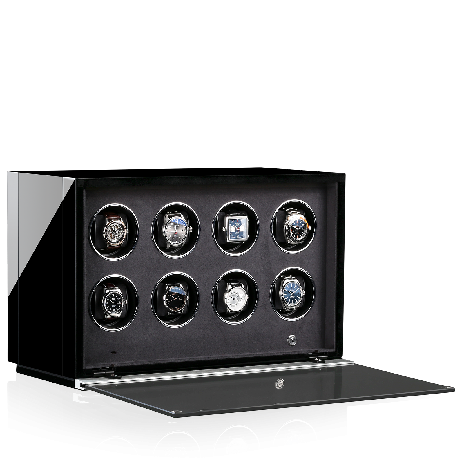 Chronovision Watchwinder Ambiance VIII – Black High Gloss Black High Gloss