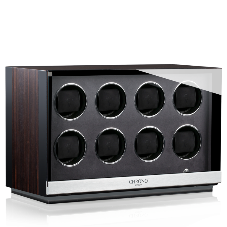 Chronovision Watchwinder Ambiance VIII - Black Silk Matt Ebony Silk Matt