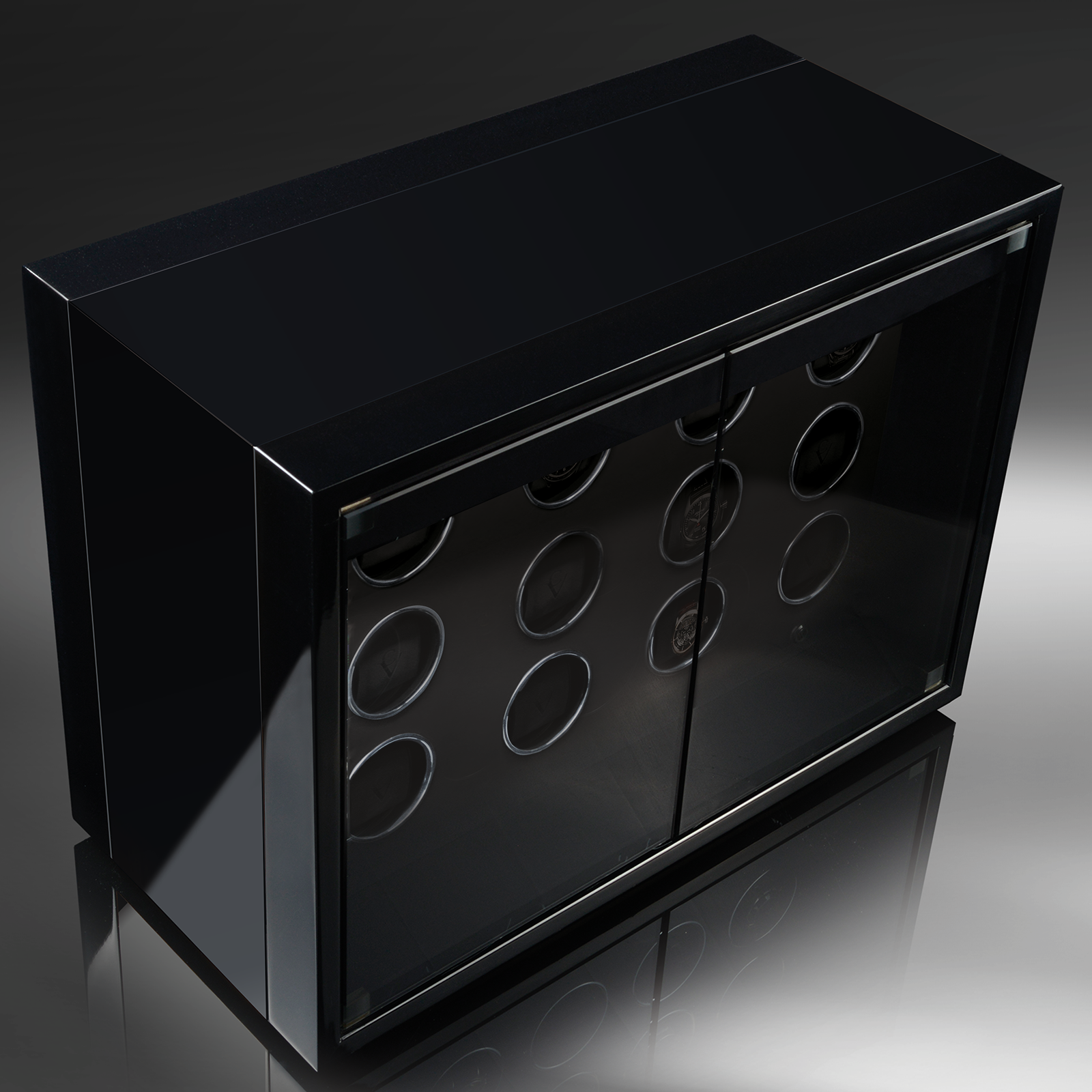 Chronovision Watchwinder Ambiance XII – Black High Gloss Black High Gloss