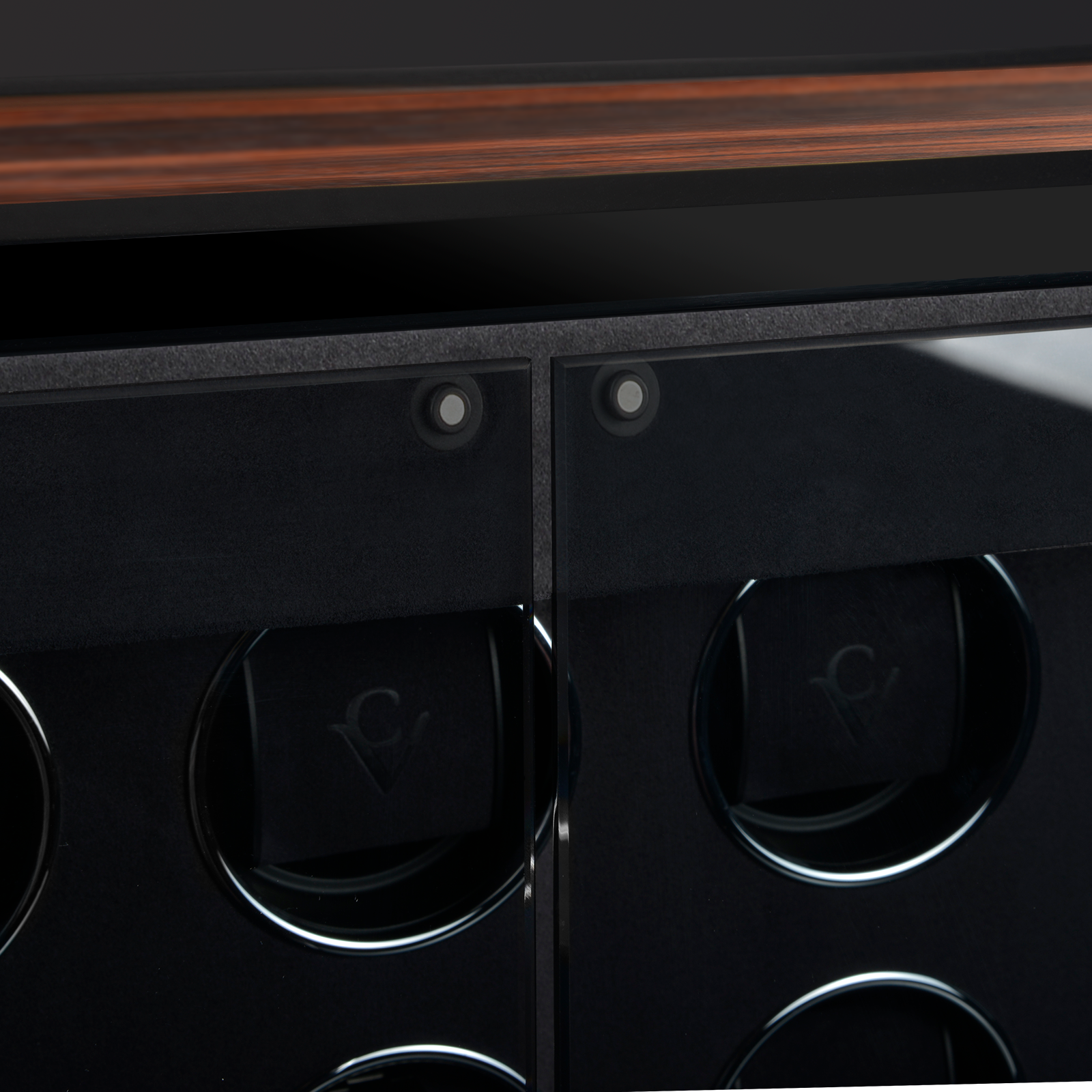 Chronovision Watchwinder Ambiance XII – Black Silk Matt Ebony Silk Matt