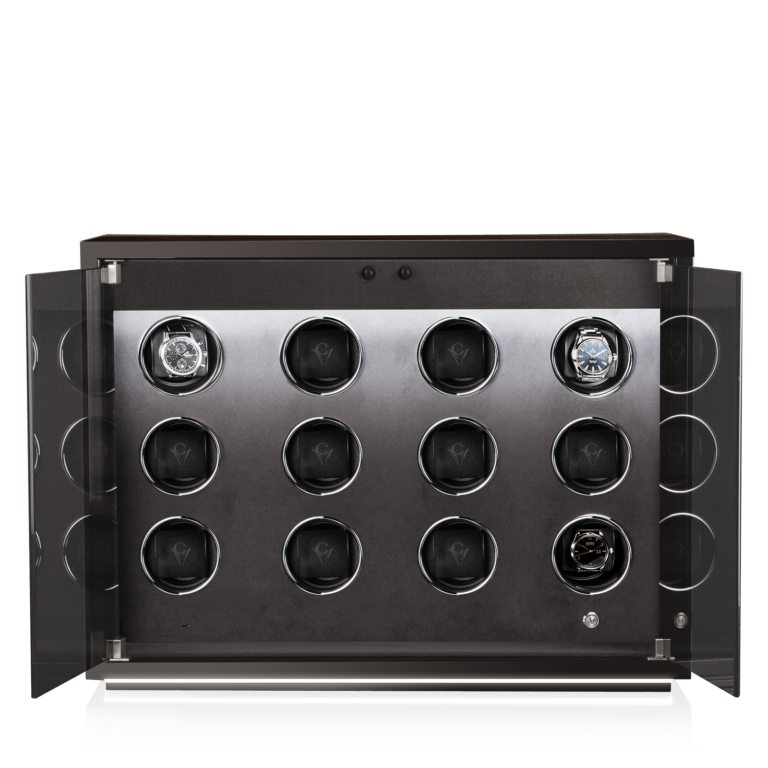 Chronovision Watchwinder Ambiance XII - Black Silk Matt Ebony Silk Matt