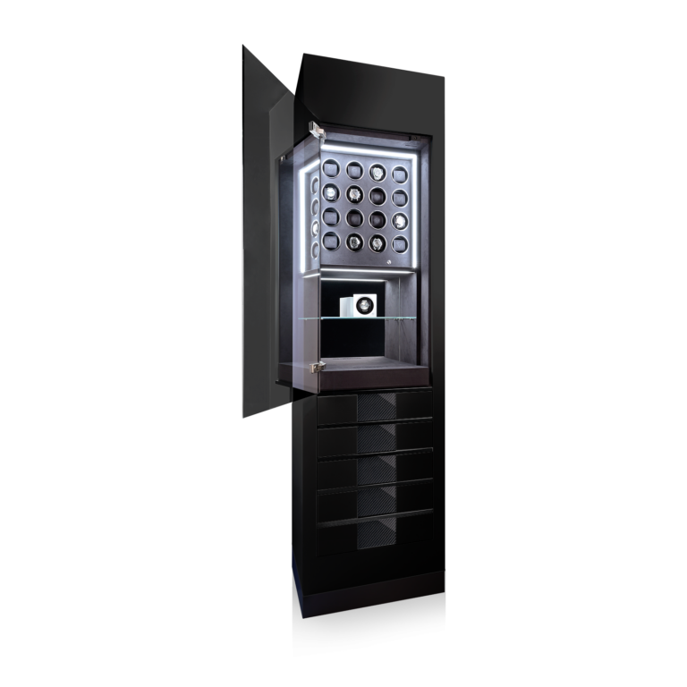 Chronovision Watch Winder Momentum 16 - Black High Gloss