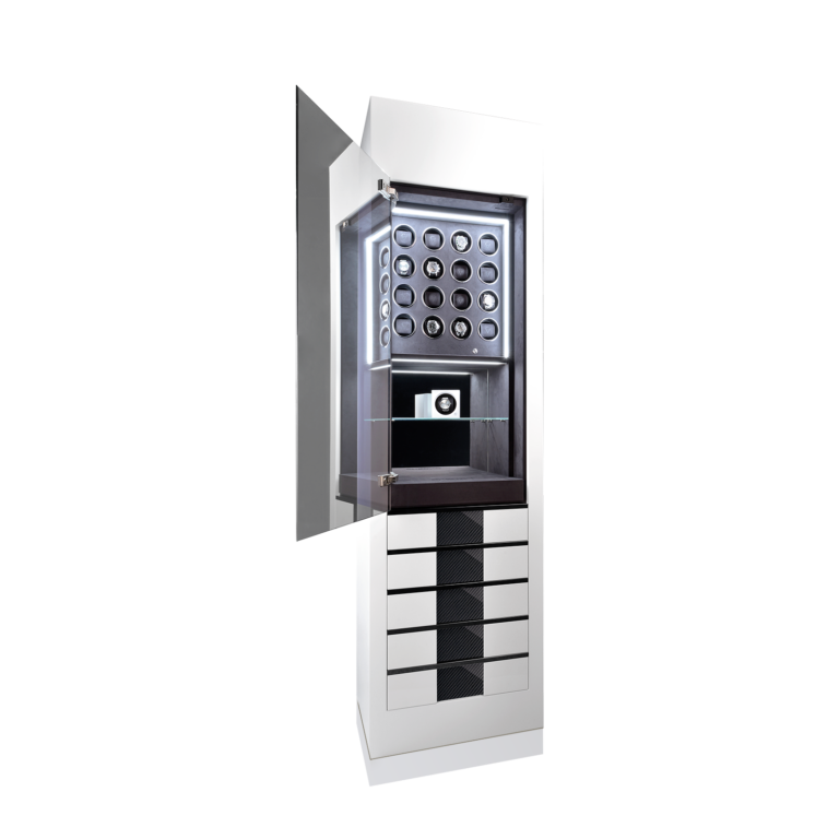 Chronovision Watch Winder Momentum 16 - White High Gloss