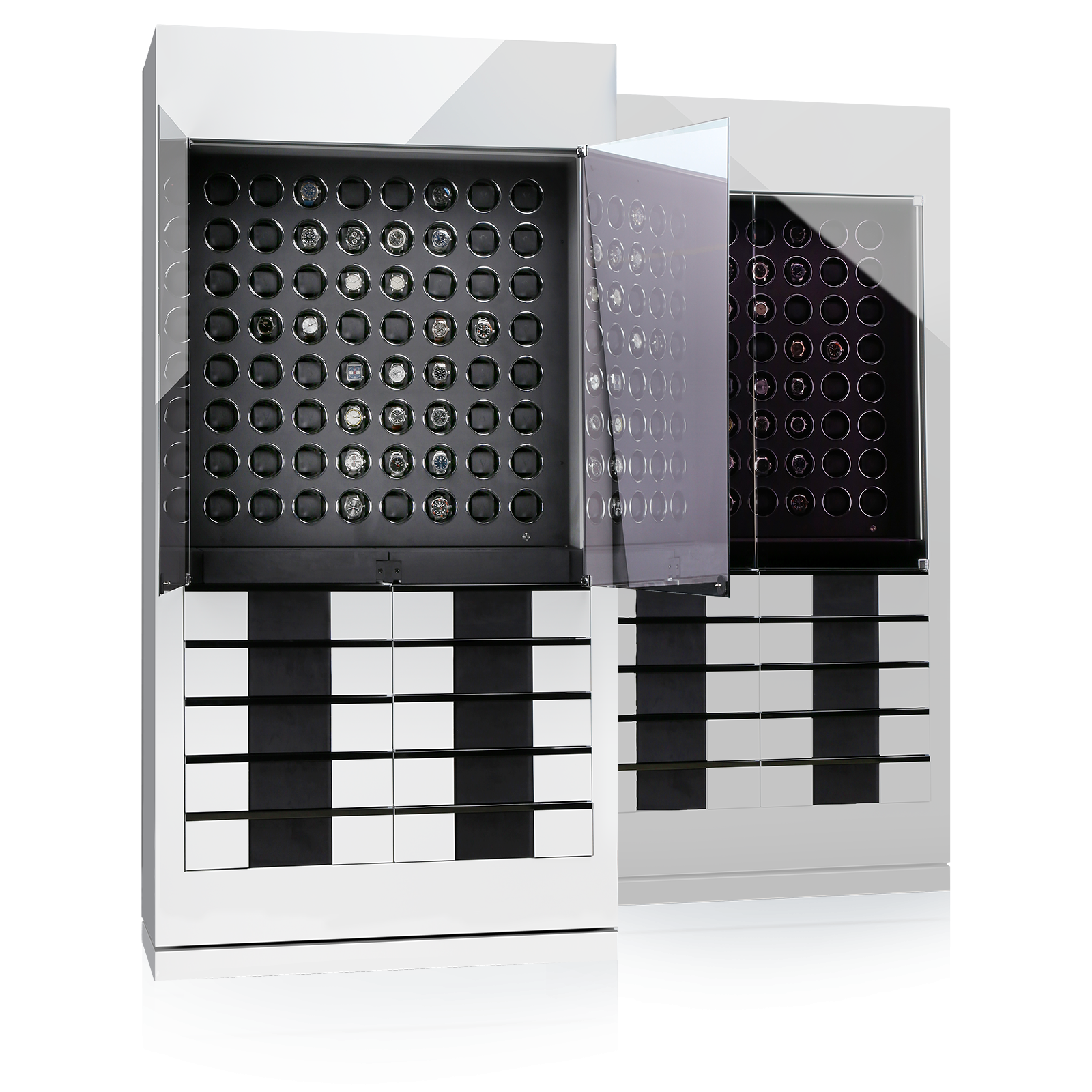 Chronovision Watch Winder Grand Momentum 64 – White High Gloss