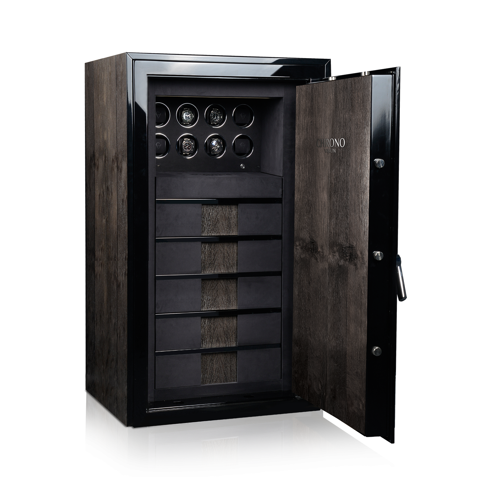 Chronovision Watch Winder Safe Majesty H3 - 8 modules WG1